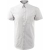 Pánská Košile Malfini Chic pánská popelínová košile s krátkým rukávem bílá