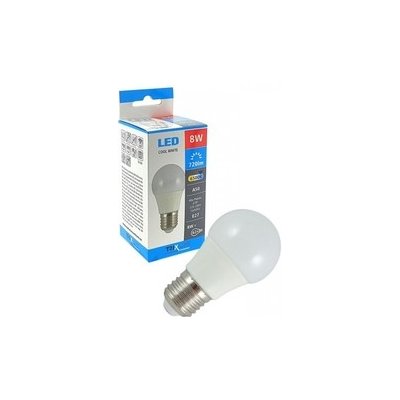 Trixline LED žárovka 8W E27 A50 studená bílá