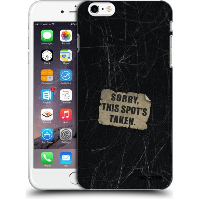Picasee silikonový průhledný obal pro Apple iPhone 6 Plus/6S Plus - SORRY – Zboží Mobilmania