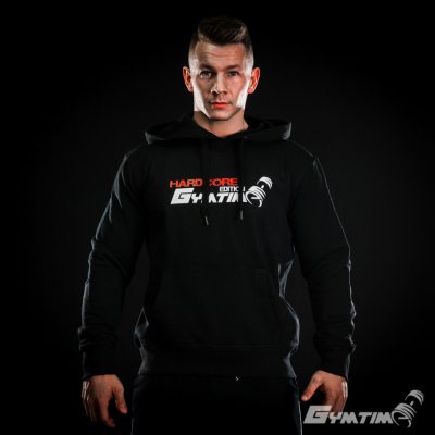 Gymtime mikina HARDCORE edition černá – Sleviste.cz