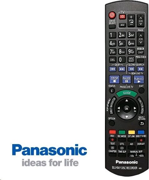 Dálkový ovladač Panasonic N2QAYB000463