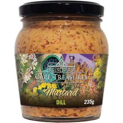 Cape Treasures Hořčice se semínky kopru z Jižní Afriky 235 g – Hledejceny.cz