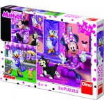 Walt Disney Den s Minnie 3 x 55 dílků – Zboží Mobilmania