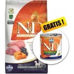 N&D Pumpkin Dog Adult Medium & Maxi Grain Free Lamb & Blueberry 12 kg – Sleviste.cz