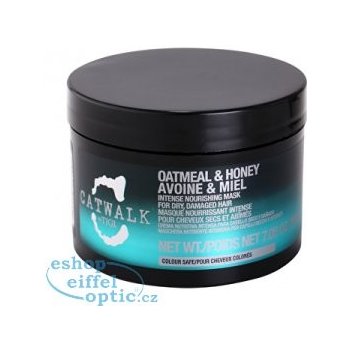 Tigi Catwalk Oatmeal & Honey Intense Nourishing Mask pro suché a zničené vlay 580 g