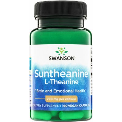 Swanson Suntheanine L-Theanin, 200 60 kapslí – Hledejceny.cz