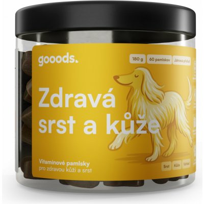 Gooods Zdravá srst a kůže 60 pamlsků 180 g – Hledejceny.cz