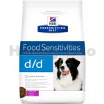 Hill’s Prescription Diet D/D Food Sensitivities Duck & Rice 4 kg – Hledejceny.cz