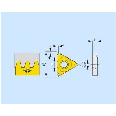 Soustružnické VBD závitové + zapichovací 80017848 / 6755332 TN TR EXT C3 -S- PRAMET - PM-TN-16ER300TR-T8030 – Hledejceny.cz