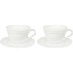 Maxwell & Williams White Basics Cirque šálek na cappucino s podšálkem P0444809 230ml – Sleviste.cz