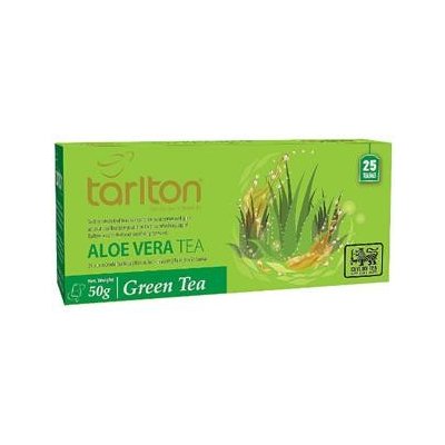 Tarlton Aloe Vera Green Tea 25 x 2 g – Zbozi.Blesk.cz
