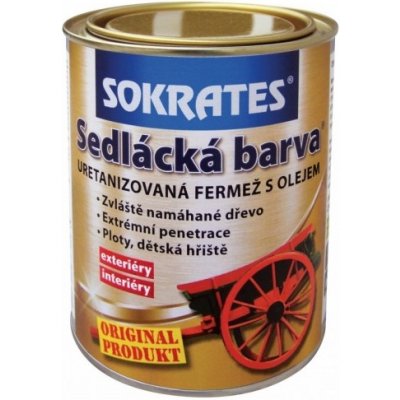 Sokrates sedlácká barva 0,7 l světle okrová – Hledejceny.cz