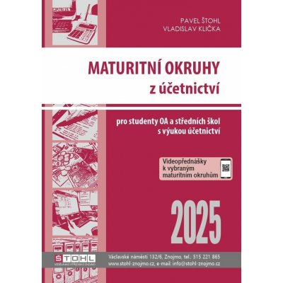 Maturitní okruhy z účetnictví 2025 Štohl – Zboží Dáma