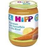 HiPP Bio Menu Mrkev s bramborem a Bio hovězím masem 190 g – Zboží Mobilmania