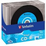 Verbatim CD-R 700MB 52x, AZO, printable, slimbox, 10ks (43426) – Zboží Mobilmania