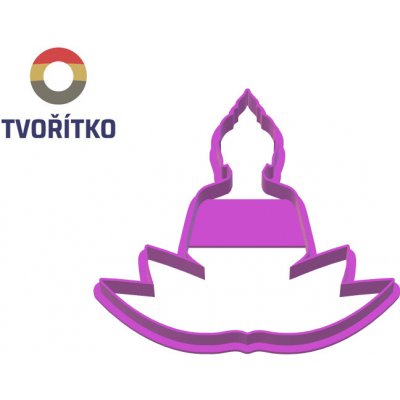 TVOŘÍTKO Budha - obrysové vykrajovátko – Hledejceny.cz