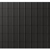 Střešní krytiny Prefa Falcovaná taška 600 x 420 Základní šablona stucco P.10 Černá