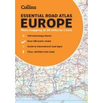 Collins Essential Road Atlas Europe – Zboží Dáma