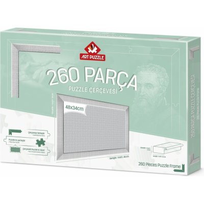 ART PUZZLE Rám 48x34cm White – Hledejceny.cz