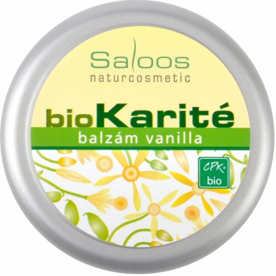 Saloos Bio Karité Vanilla bio balzám 19 ml