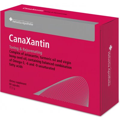 Helvetia Apotheke CanaXantin 60 kapslí – Hledejceny.cz