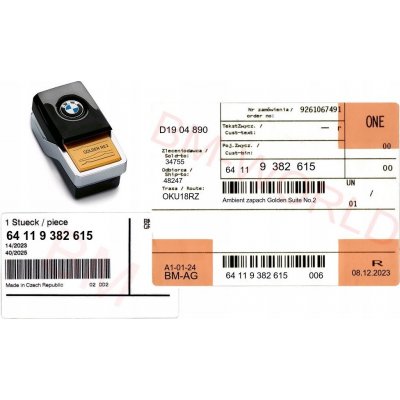 BMW Ambient Air Golden Suite No. 2 – Hledejceny.cz