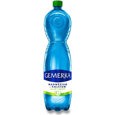 Gemerka Magnézium a kalcium jemně perlivá minerální voda 6 x 1,5 l – Hledejceny.cz
