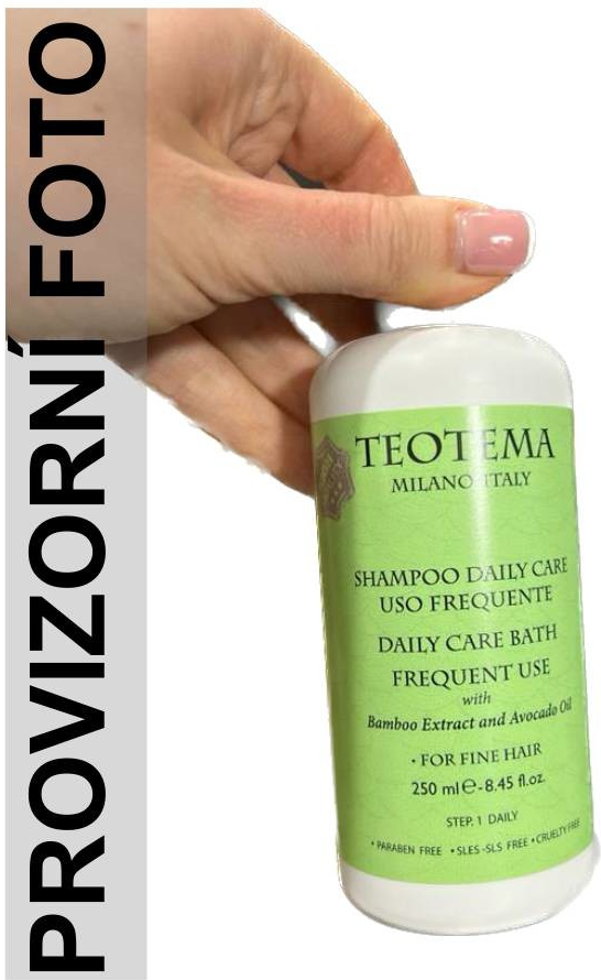 Teotema DailyCare Bath šampon pro časté použití pH 4.3 250 ml