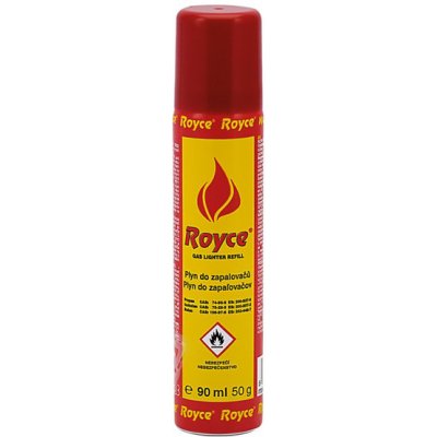 Plyn do zapalovače Royce 90 ml TD 728262 – Hledejceny.cz