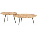 Bizzotto Set 2 zahradních stolků Ivissa II. 60/80 cm – Hledejceny.cz