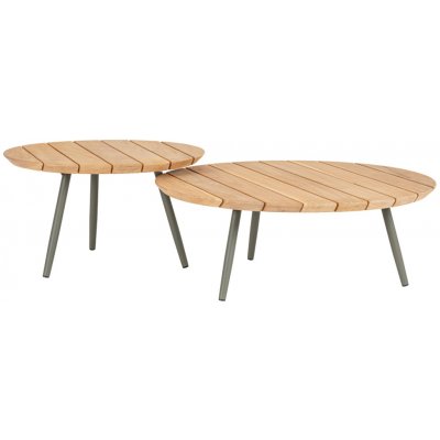 Bizzotto Set 2 zahradních stolků Ivissa II. 60/80 cm – Hledejceny.cz