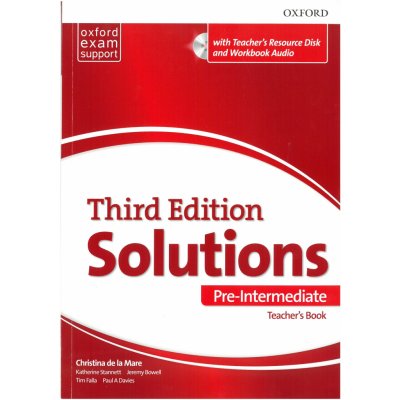 Solutions 3rd Edition: Pre-Int Teacher´s Pack: Pre-Int Teacher´s Pack Davies Paul A., Falla Tim - Davies Paul A., Falla Tim – Zbozi.Blesk.cz