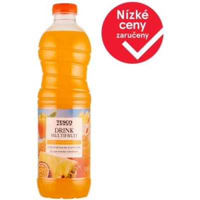 Tesco Nesycený nealkoholický ovocný nápoj s přídavkem vitamínů 10,5 l – Zboží Mobilmania