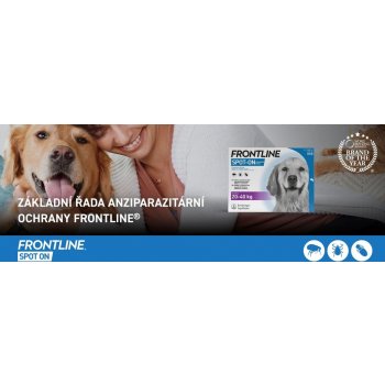 Frontline Spot-On Dog L 20-40 kg 3 x 2,68 ml