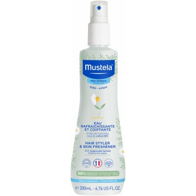 Mustela Bébé osvěžující voda na tělo a vlasy 200 ml – Zboží Mobilmania