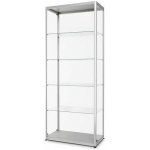 Extera Skleněná produktová vitrína Dekor, 80 x 40 x 200 cm – Zboží Živě