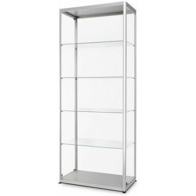 Extera Skleněná produktová vitrína Dekor, 80 x 40 x 200 cm – Zboží Živě