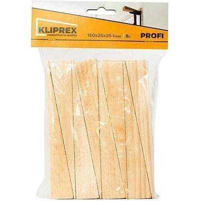 Klínky montážní 150x25x25-1mm 8ks XTline – Hledejceny.cz