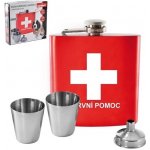 Orion Nerezová kapesní láhev First Aid 0,17 l – HobbyKompas.cz