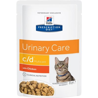 Hill's Prescription Diet c/d Multicare Urinary Care kuřecí 12 x 85 g – Zboží Mobilmania