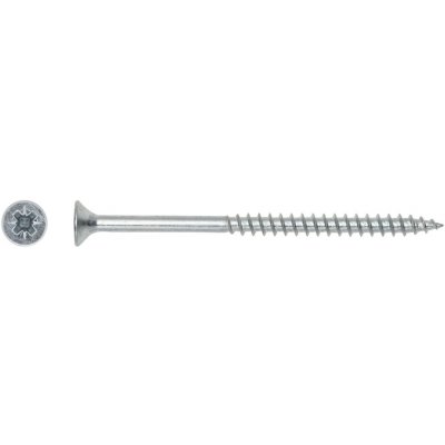 Uni vrut se zápustnou hlavou PZ2 částečný závit bíle pozink. 4x40 mm, 200 ks – Hledejceny.cz
