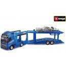 Bburago STR FIRE Multicar Carrier Volvo FH16 w/Porsche 911 GT2 RS 1:43