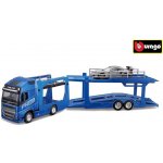 Bburago STR FIRE Multicar Carrier Volvo FH16 w/Porsche 911 GT2 RS 1:43 – Sleviste.cz