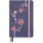 Moleskine Zápisník Sakura tvrdé desky A6 linkovaný – Hledejceny.cz