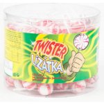 Kaumy Twister lízátka smetanovo-jahodová 100x8 g – Hledejceny.cz
