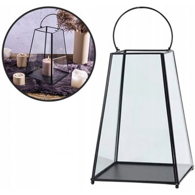 Lampion Altom Design kovový, sklo 31 cm – Hledejceny.cz