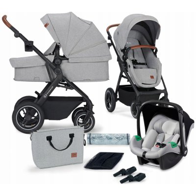 Kinderkraft kombinovaný B Tour 3v1 Mink ProLight Grey 2023 – Hledejceny.cz