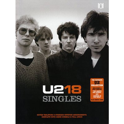 U2 18 Singles tabulatury, noty, kytara – Hledejceny.cz