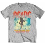 AC/DC tričko Blow Up Your Video Heather Grey – Hledejceny.cz