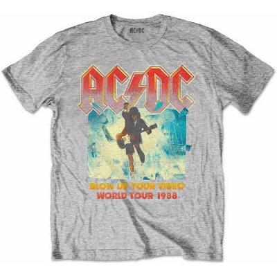 AC/DC tričko Blow Up Your Video Heather Grey – Hledejceny.cz